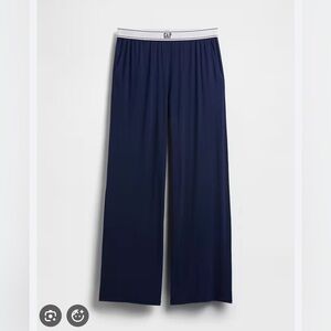 GAP Modal Logo PJ Pants, Navy LG